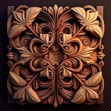 3D model perfect symmetry (STL)